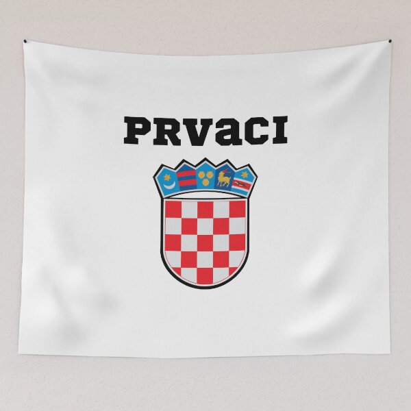 Item preview, Croatian Soccer Champions Jersey Hrvatska Shirt Croatia Football PRVACI designed and sold by Eddyed.
