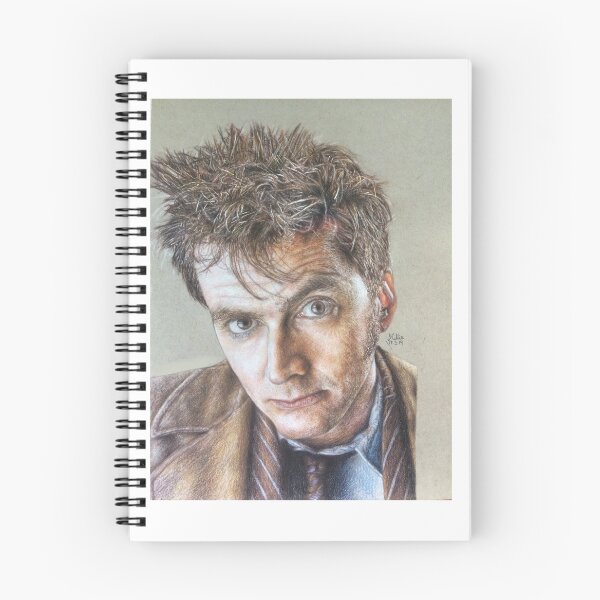 Item preview, David Tennant coloured pencil drawing designed and sold by Millie Oldham.
