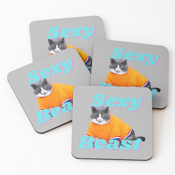 Item preview, Funny Cat Sexy Beast designed and sold by MerchFever.