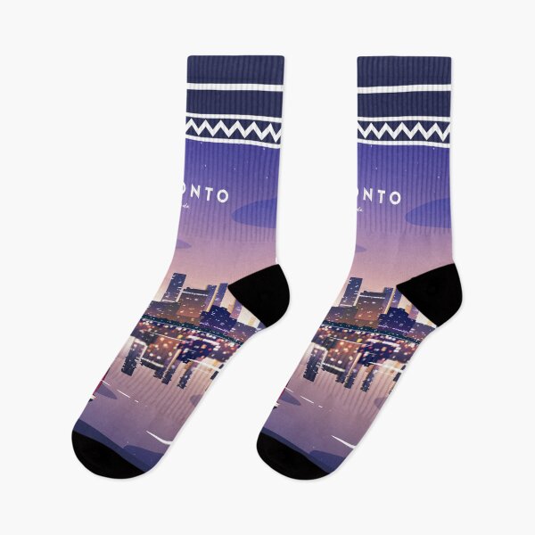 Item preview, Toronto Socks, Canada designed and sold by NickStudiosArt.