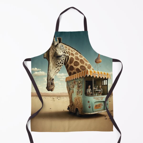 Item preview, Weird bizarre art with a giraffe designed and sold by mrlongfield.