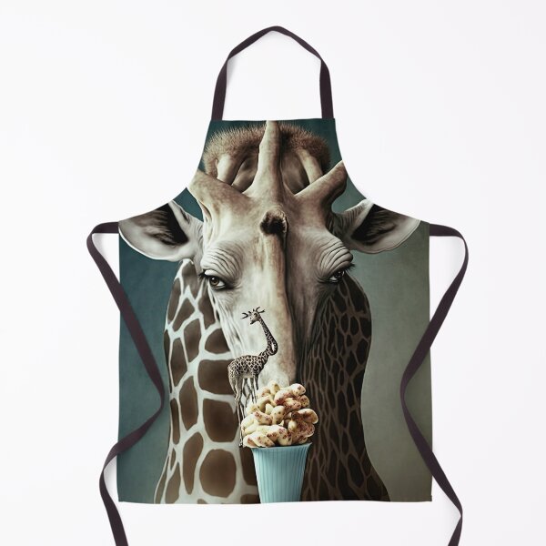 Item preview, Weird bizarre art with a giraffe designed and sold by mrlongfield.