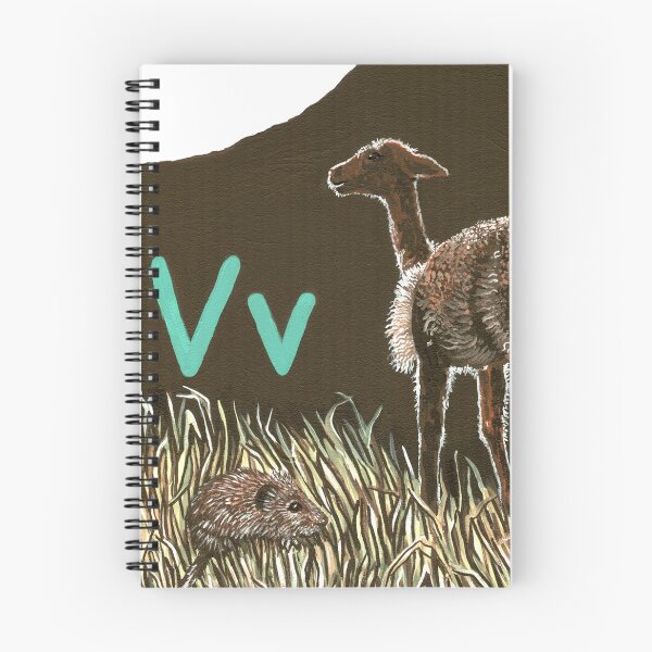 Item preview, V is for Vole & Vicuna designed and sold by Annie Davenport.