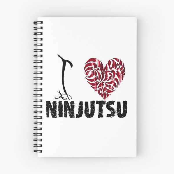 Item preview, Ninjutsu T shirt Design I Love Ninjutsu designed and sold by MartialArtsNerd.
