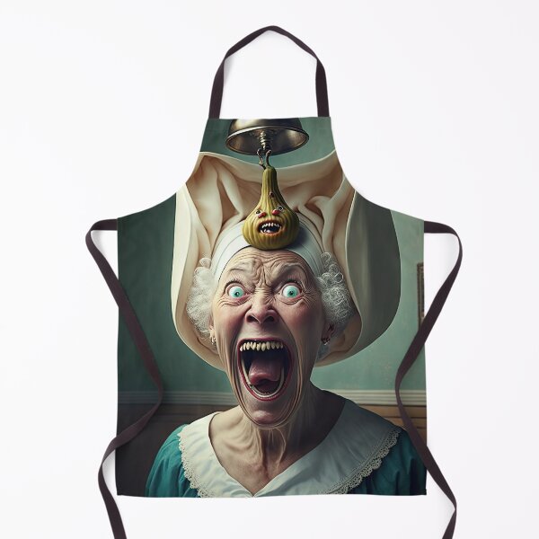 Item preview, woman weird bizarre portrait designed and sold by mrlongfield.