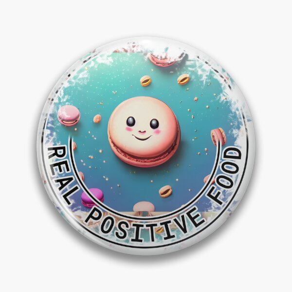 Item preview, macaron, Real Positive Food! designed and sold by Digisabella.