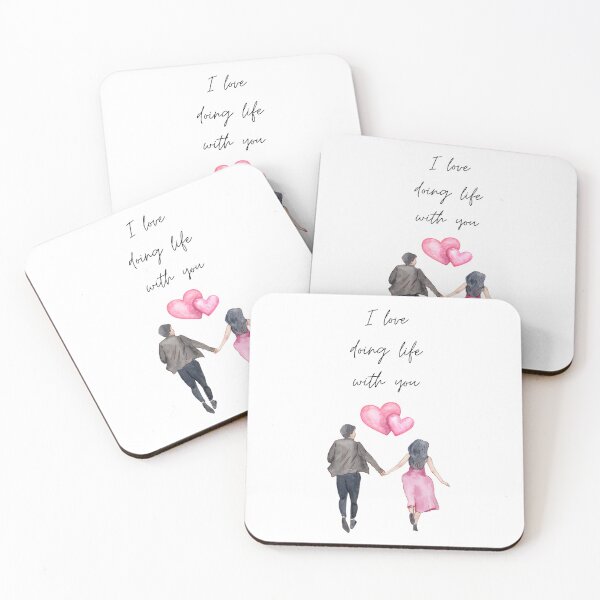Item preview, I Love Doing Life With You designed and sold by TheFunDistrict.