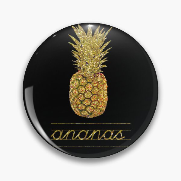 Artikelvorschau, Ananas Gold entworfen und verkauft von Monikatees.