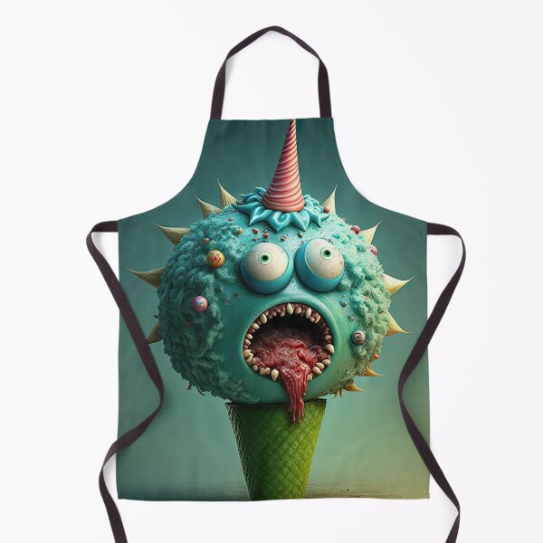 Item preview, Ice cream with a monster look designed and sold by mrlongfield.