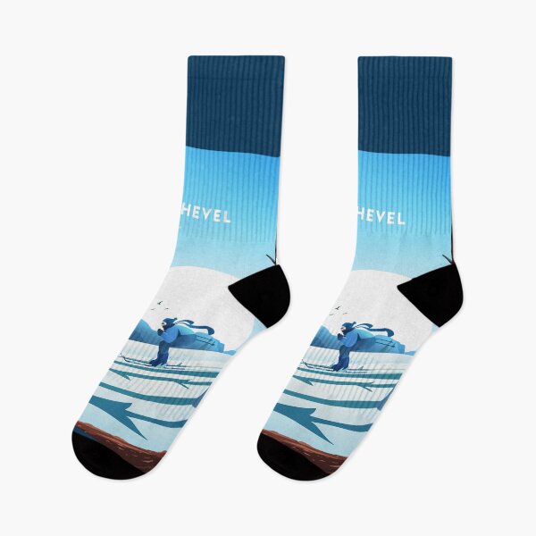 Item preview, Courchevel Socks, Ski designed and sold by NickStudiosArt.
