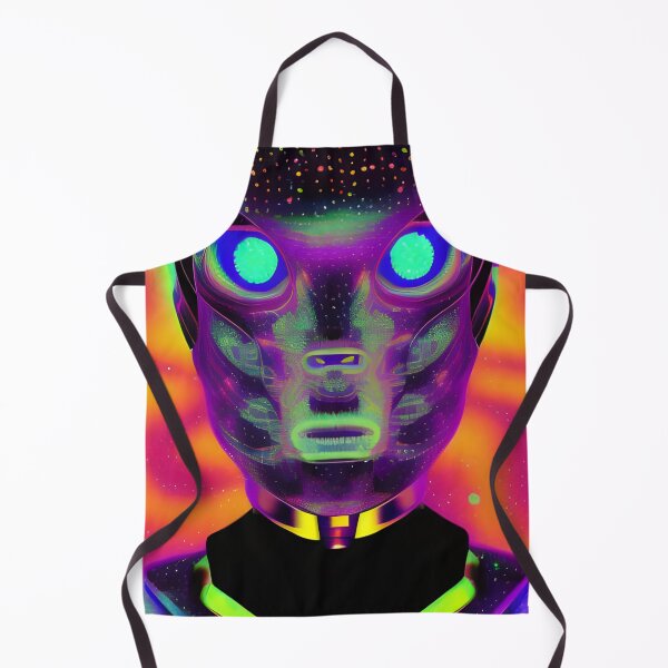 Item preview, Abstract alien portrait designed and sold by brandway.