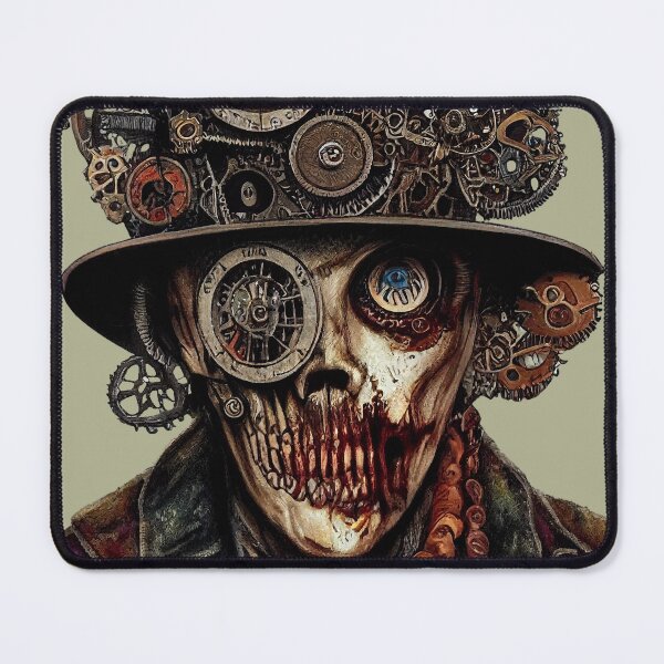 Item preview, Steampunk zombie #3 designed and sold by MorningPanda.