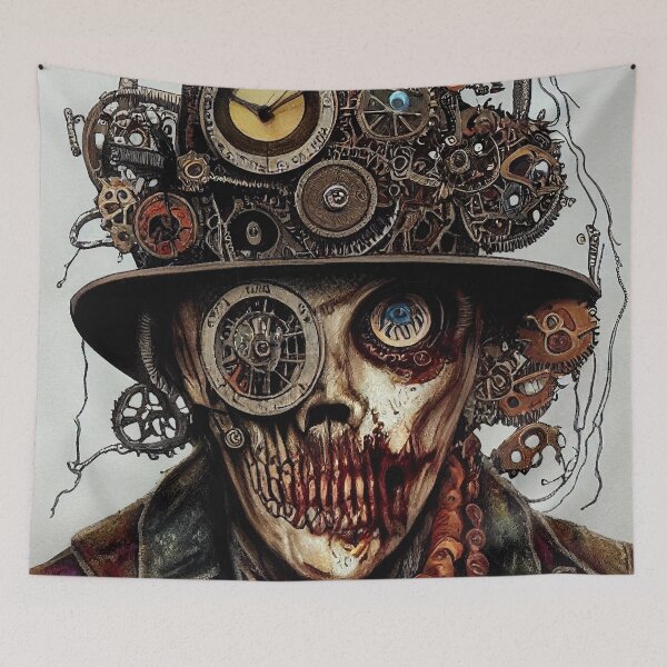 Item preview, Steampunk zombie #3 designed and sold by MorningPanda.