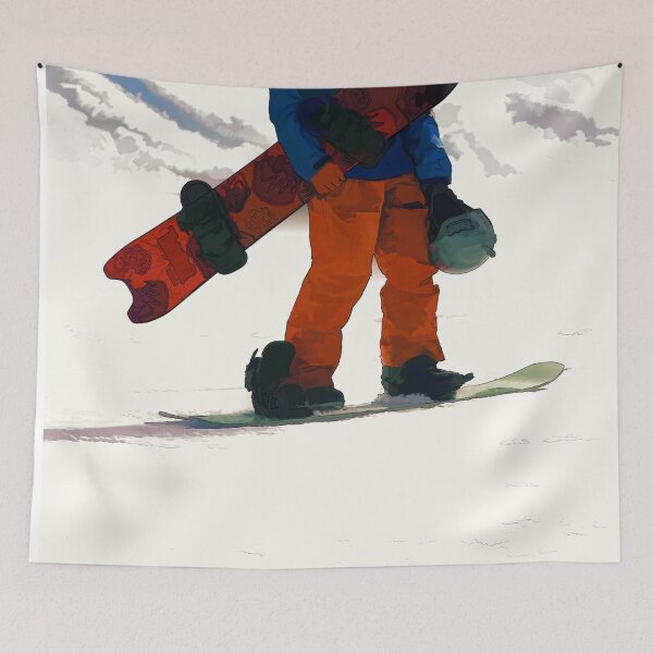 Item preview, Ready to Ride! - Snowboarder designed and sold by NaturePrints.