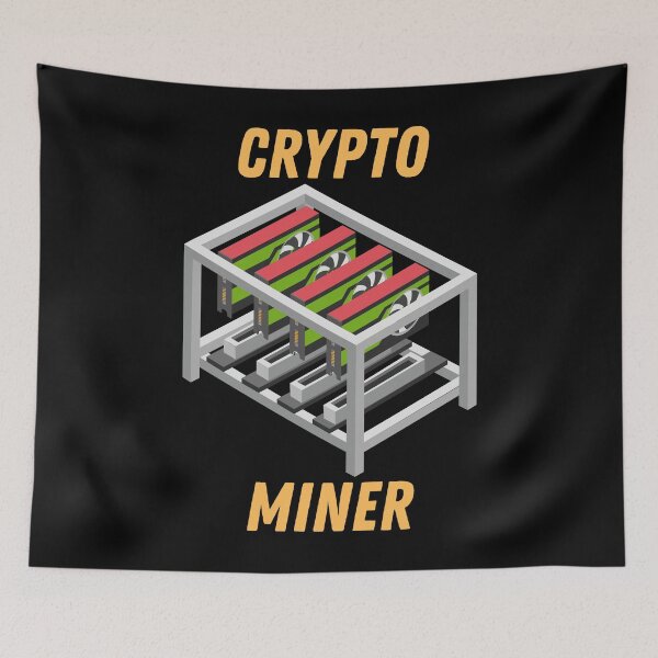 Item preview, Crypto Miner designed and sold by NoSpecialShop.