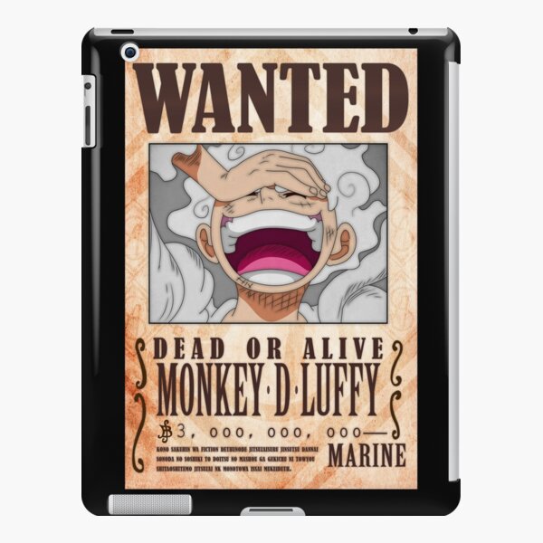 Monkey D Dragon Wanted Poster One Piece iPad Case & Skin for Sale