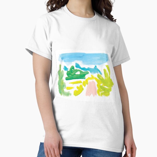 Item preview, Abstract Sardinia Walk Landscape designed and sold by TiffanyMackay.