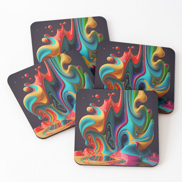 Item preview, Abstract liquid color background designed and sold by mrlongfield.