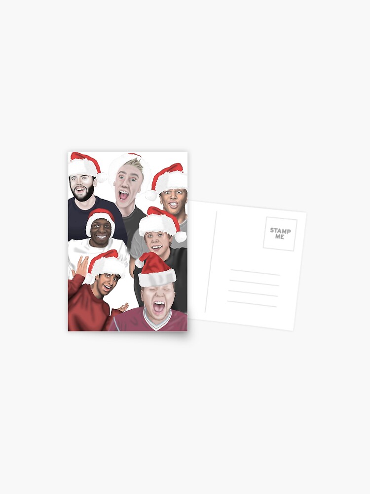 A Sidemen Christmas Postcard By Natcatyoutube Redbubble