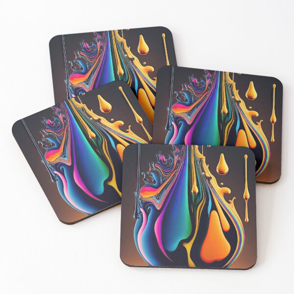 Item preview, Abstract liquid color background designed and sold by mrlongfield.