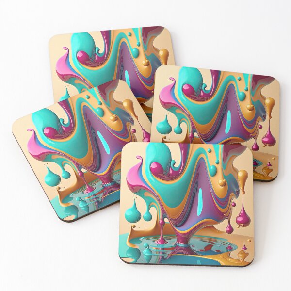 Item preview, Abstract liquid color background designed and sold by mrlongfield.
