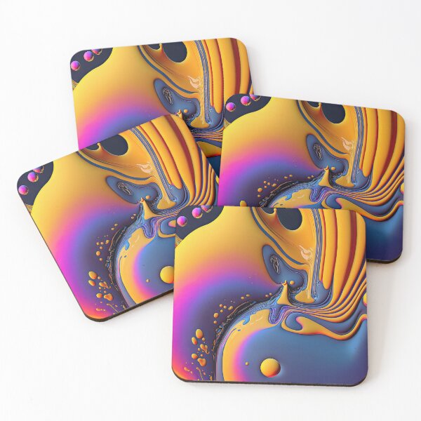 Item preview, Abstract liquid color background designed and sold by mrlongfield.