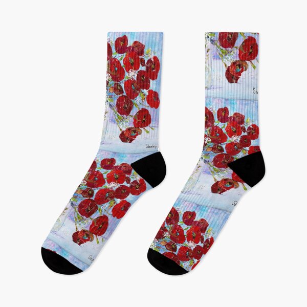 Item preview, Red Poppies In a Vase designed and sold by Natalia_Shchip.