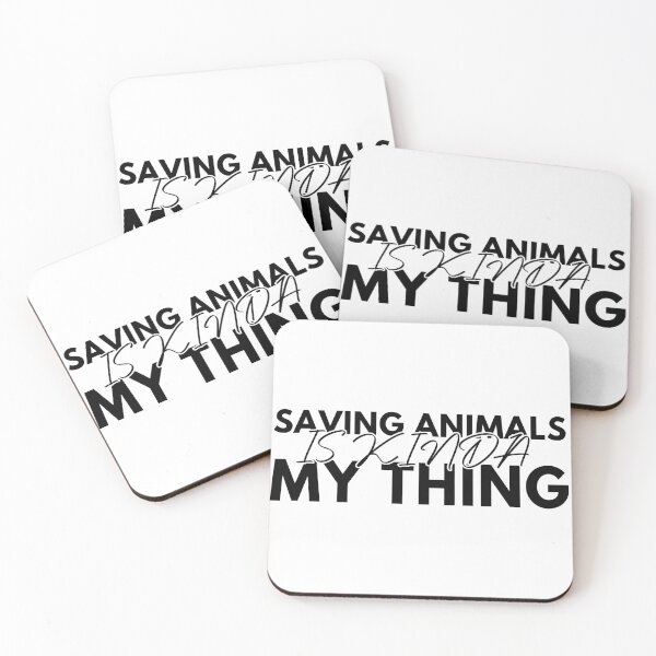Item preview, Saving Animals Is Kinda My Thing designed and sold by BOMarc.