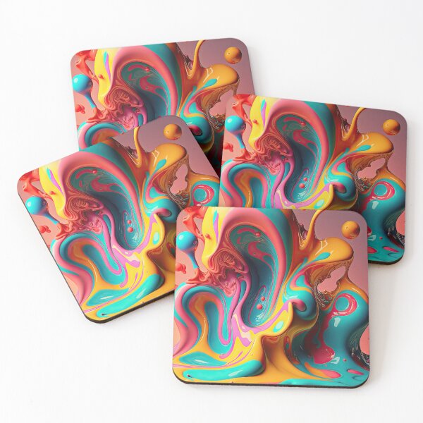 Item preview, Abstract liquid color background designed and sold by mrlongfield.