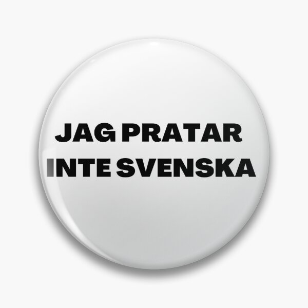 Artikelvorschau, Jag pratar inte svenska (Ich spreche kein Schwedisch) entworfen und verkauft von Mimifsud.