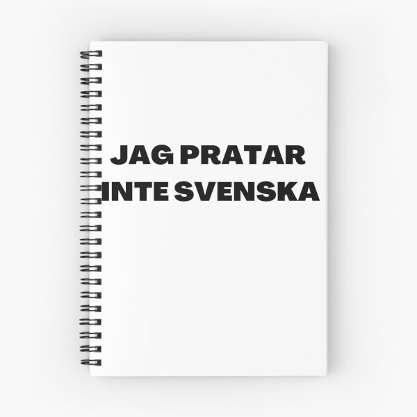 Artikelvorschau, Jag pratar inte svenska (Ich spreche kein Schwedisch) entworfen und verkauft von Mimifsud.
