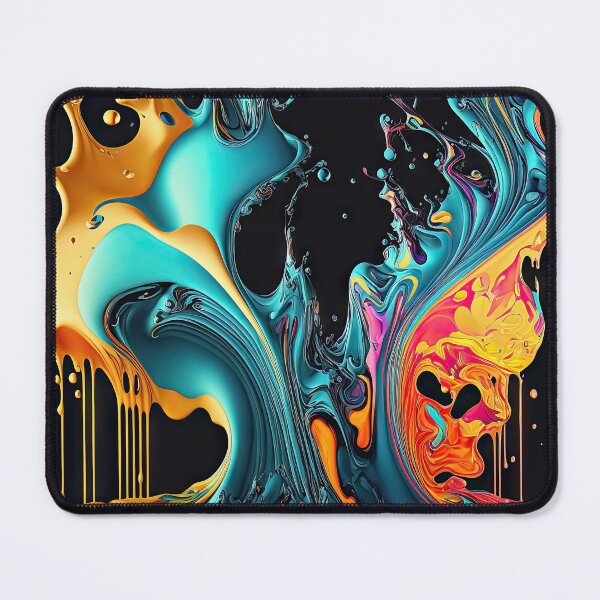 Item preview, Abstract liquid color background designed and sold by mrlongfield.