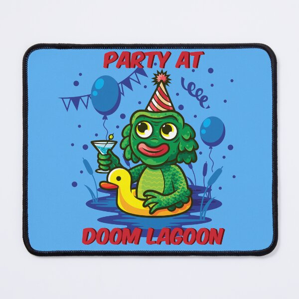 Item preview, Party at Doom Lagoon designed and sold by BeataObscura.