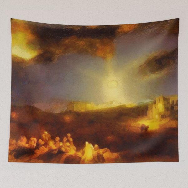Item preview, Star of Bethlehem Painting 3 designed and sold by ONE-ART.