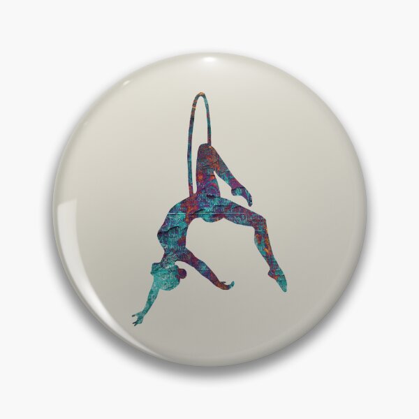 Item preview, Turquoise Aerialist on Lyra designed and sold by circus-unicorn.