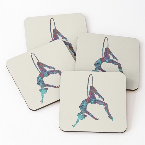 Item preview, Turquoise Aerialist on Lyra designed and sold by circus-unicorn.