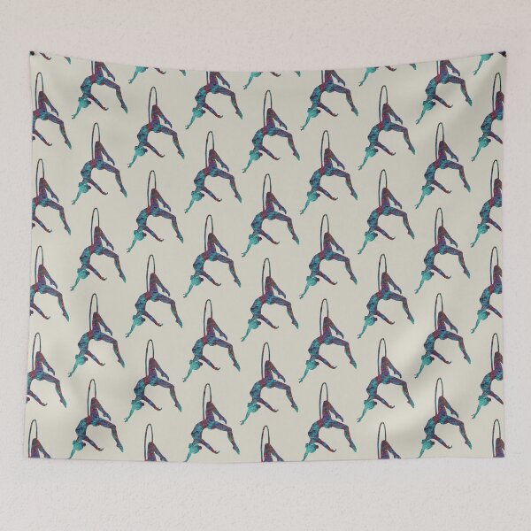 Item preview, Turquoise Aerialist on Lyra designed and sold by circus-unicorn.