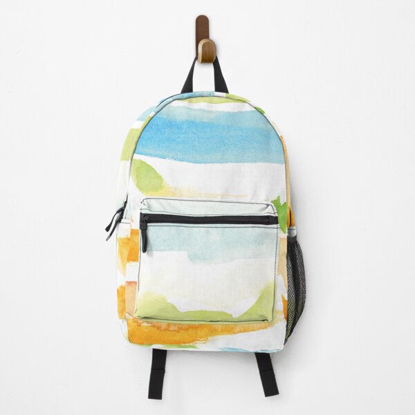 Item preview, Abstract Watercolor View in Sardinia Landscape designed and sold by TiffanyMackay.