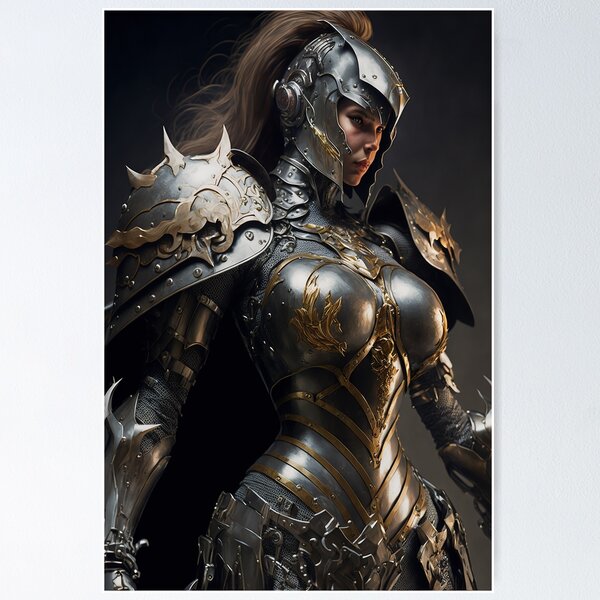 Free Photos - A Woman Wearing A Metal Bra, Cuirass, Or Chainmail Armor. She  Appears To Be A Fierce Warrior Or Fighter, Ready To Protect Herself In  Battles Or Conflicts. The Armor