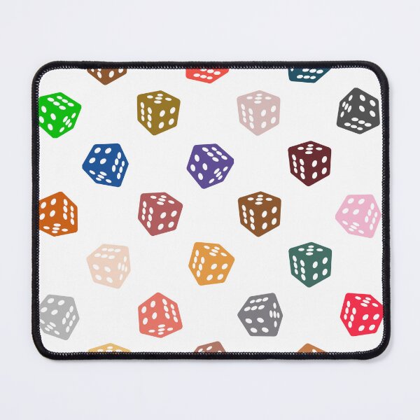 Item preview, Abstract Multicolour Dice designed and sold by Pixel4Art.