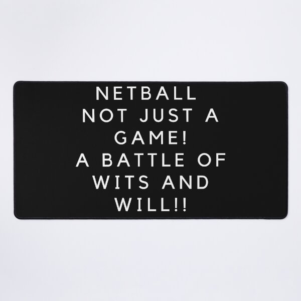 Item preview, Netball Isn't just a game!!!!!! designed and sold by Printing-Pig.