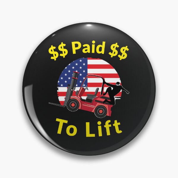 Item preview, Forklift Ninja, Paid to Lift RY designed and sold by TeamsterLife.