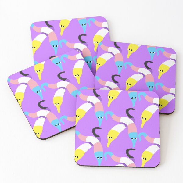 Item preview, pride worms trans nonbinary designed and sold by dishbug.