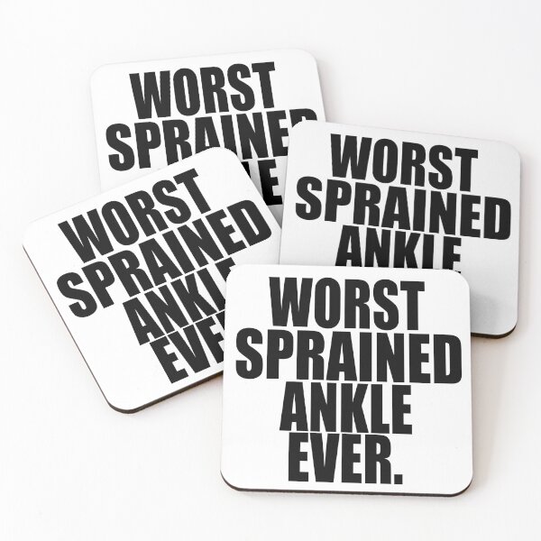 Item preview, WORST SPRAINED ANKLE EVER designed and sold by PuddleMart.