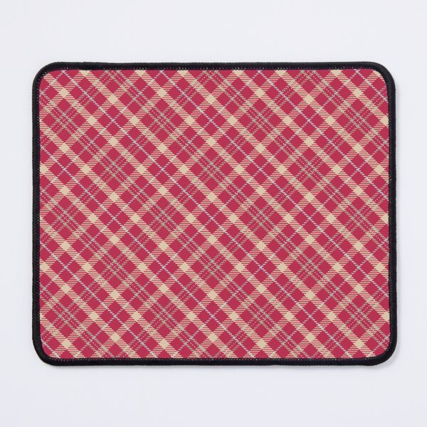 Item preview, Christmas Viva Magenta with Beige Tartan / Diagonal Pink and Beige Plaid designed and sold by wild.geranium.design.