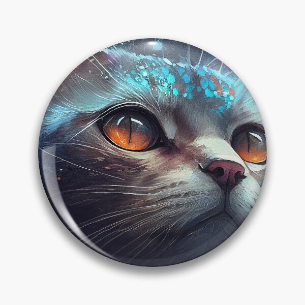 Item preview, Sparkling Lofi Cyberpunk Cat designed and sold by TortillaChief.