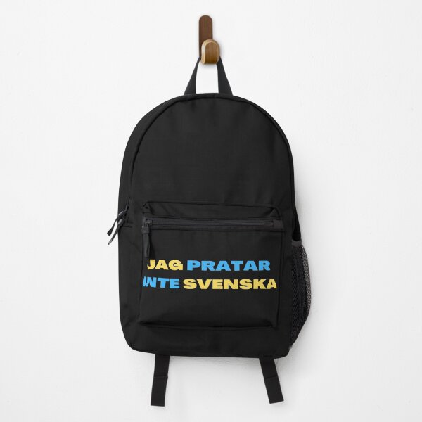 Item preview, Jag pratar inte svenska (I don't speak Swedish) multi-coloured design designed and sold by Mimifsud.