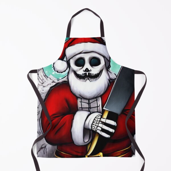 Item preview, Skeletal Santa with a knife designed and sold by dwhowe.