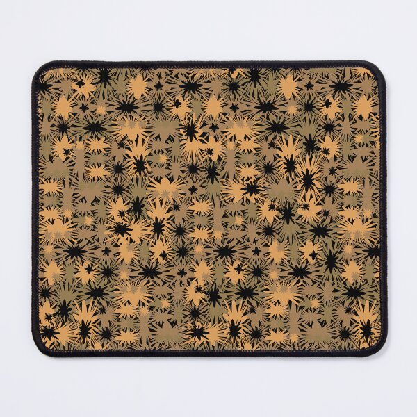 Item preview, Geometric, Pattern, ShGeometric, Pattern, Shapes, Lines, Modern, Abstract, Art, Efflorescent - Brown on Black designed and sold by LucidLounger.