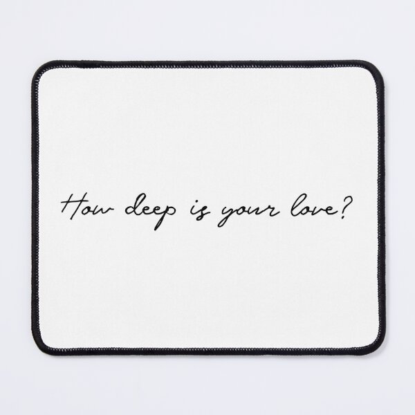 Item preview, How deep is your love (black) designed and sold by didijuca.